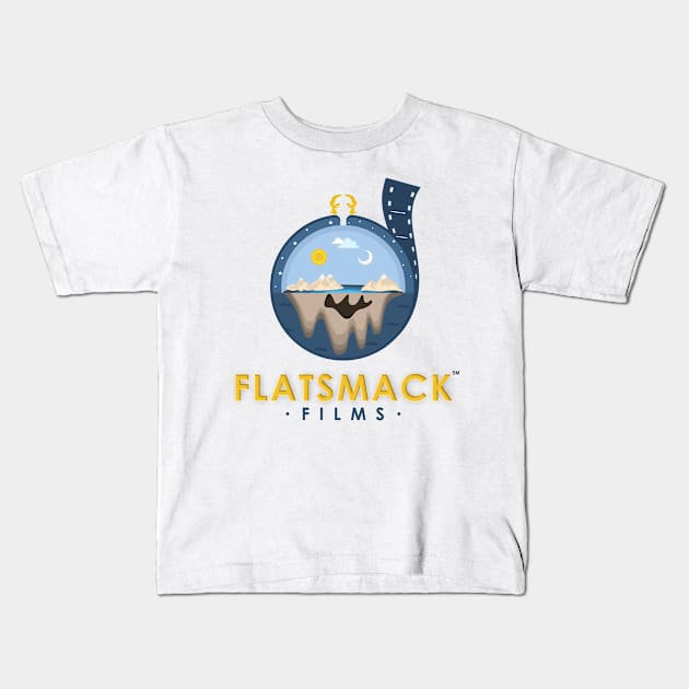 FLATSMACK Films LOGO for Baby Kids T-Shirt by FLATLANDERS